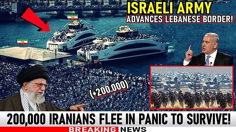 FINAL WARNING From Israel To Iran: Hundreds Of Thousands Of Iranians Are Evacuating Lebanon In Panic