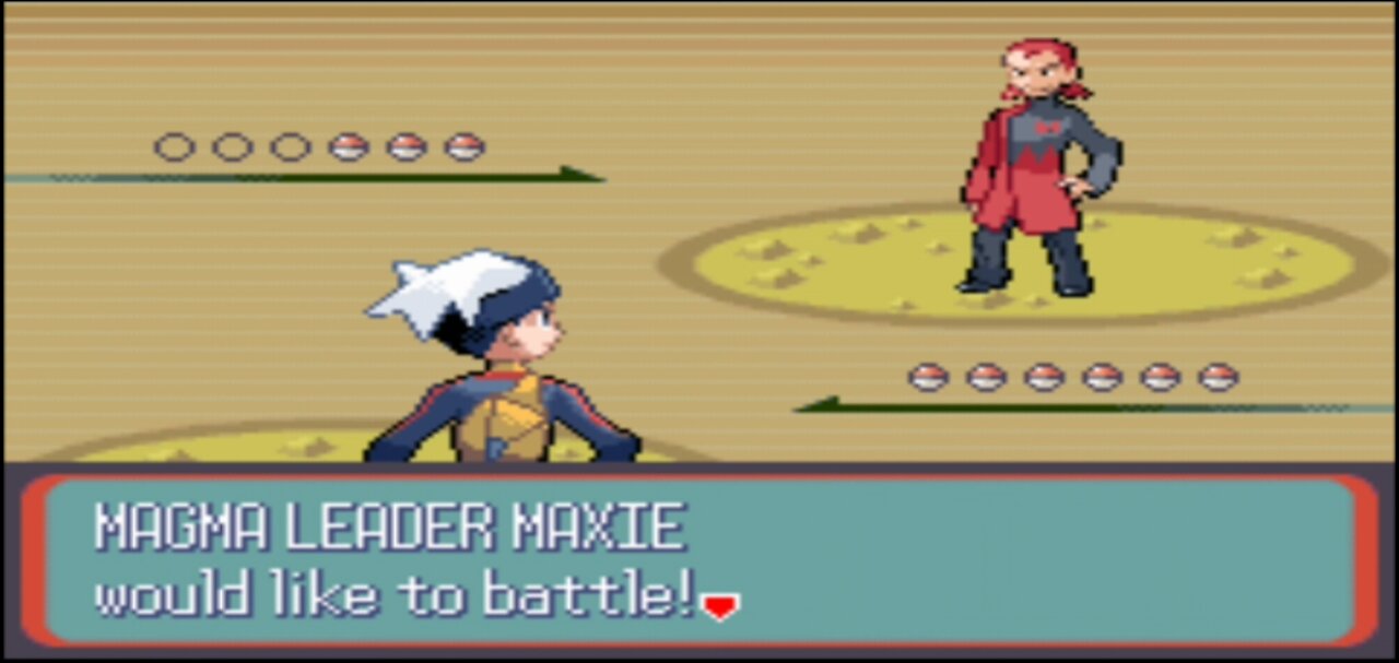 Pokemon Ruby - Team Magma Boss 2nd Battle: Maxie