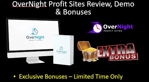 Overnight Profit Sites Review Bonus | ⚠️Warning⚠️ Don't Buy Without Watching This