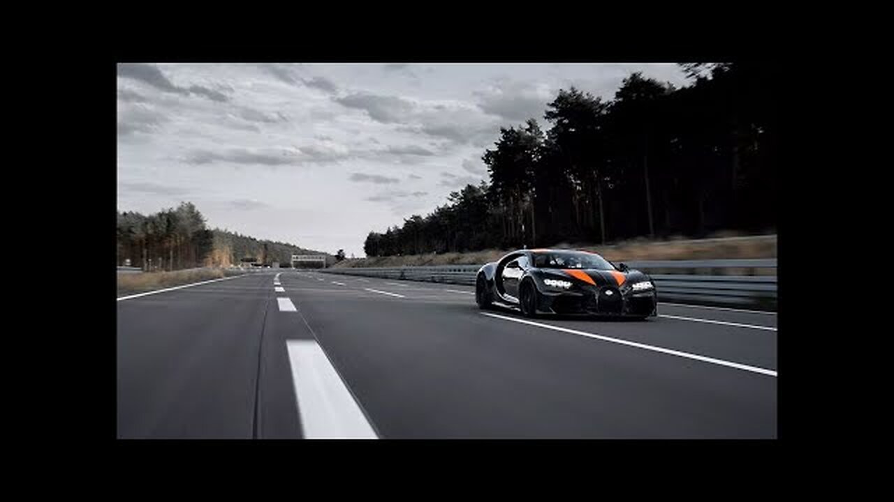 Bugatti hits 304 77mph with special wheels and nerves of steel