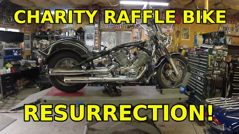 Charity Raffle Bike Resurrection Part 1: Tear down