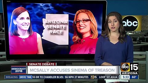 McSally, Sinema face off in Monday night debate