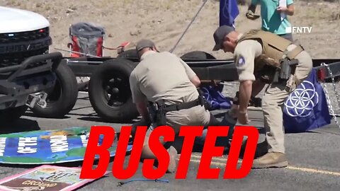 Activists Block road in Nevada to "Own" Climate Change (And Get Arrested)