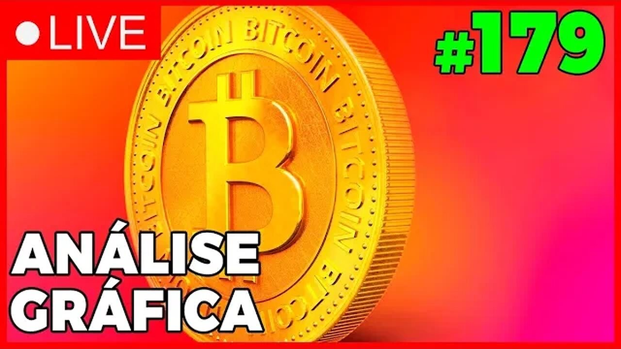 BITCOIN NA ESPERA DE UMA DECISÃO! - ANÁLISE CRIPTO #179 - #bitcoin #eth #criptomoedasaovivo