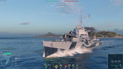 World of Warships - USS Monaghan