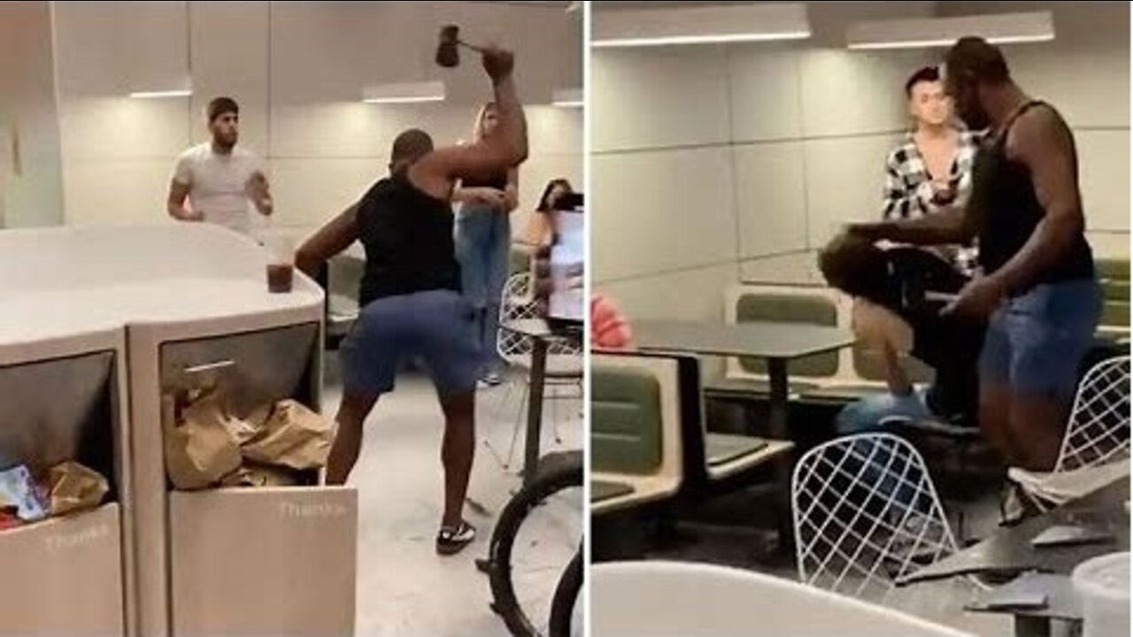 Did u see the guy pull the AXE on people in nyc?Well here's how i see it,prove me wrong