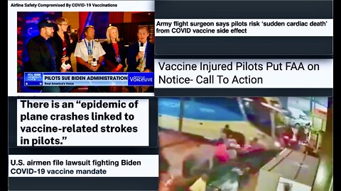 Epidemic Of Bus & Plane Crashes Linked To Vaccinated Pilots Drivers News Buries Story To Avoid Panic