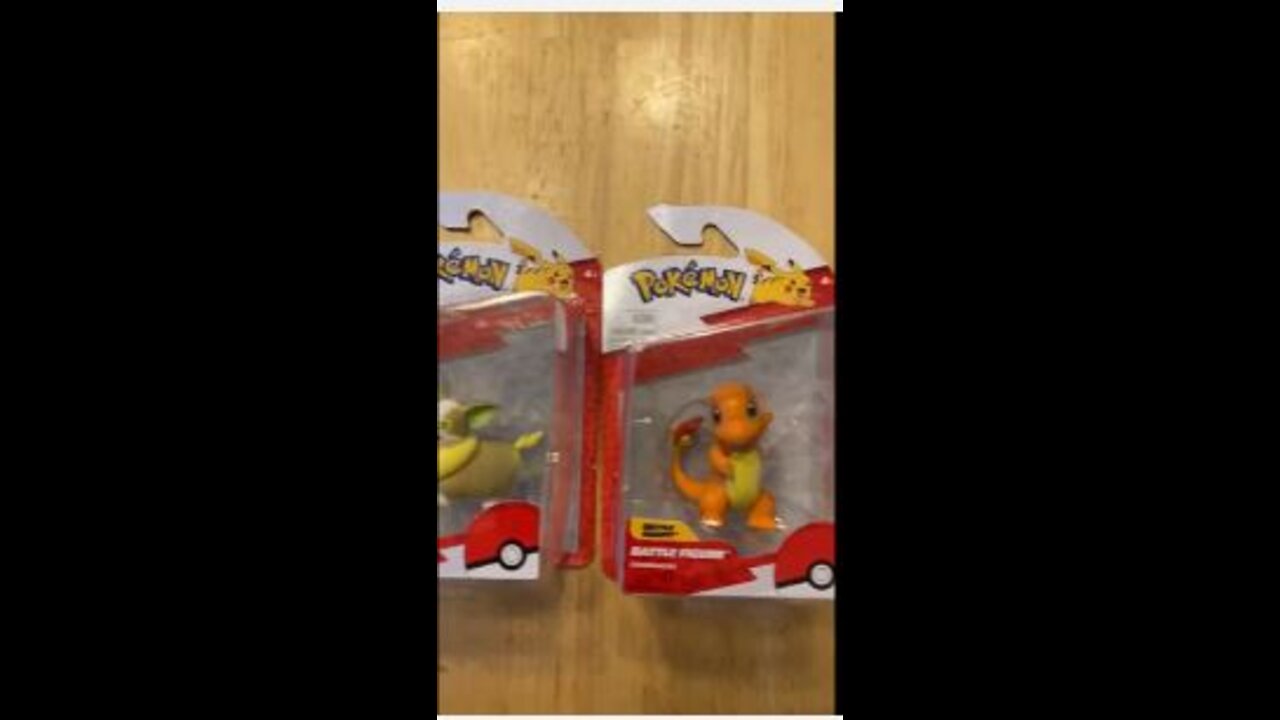 Complete set Pokémon Battle Figures