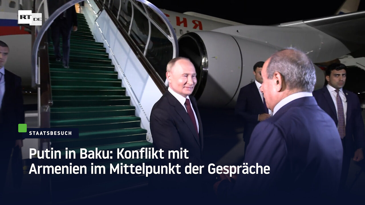 Putin in Baku: Konflikt mit Armenien im Mittelpunkt der Gespräche