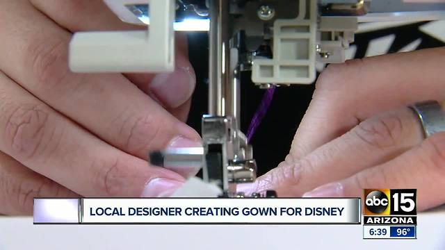 Local designer picked to create Disney gown