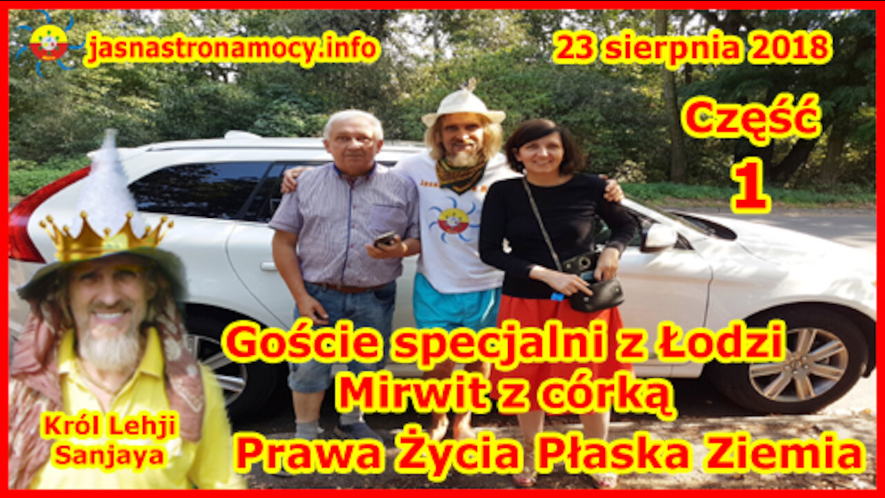 Goście specjalni z Łodzi Mirwit z córką - Prawa Życia - Płaska Ziemia Część 1‼