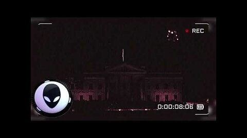 UFO visits The President Of The United States