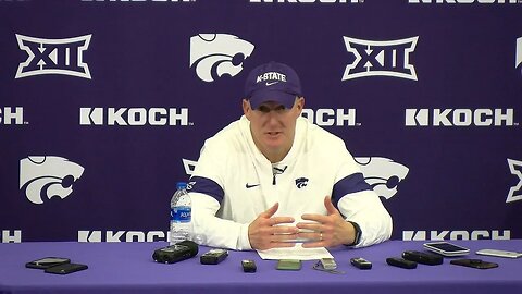Kansas State Football | Chris Klieman Press Conference | K-State 24, TCU 17