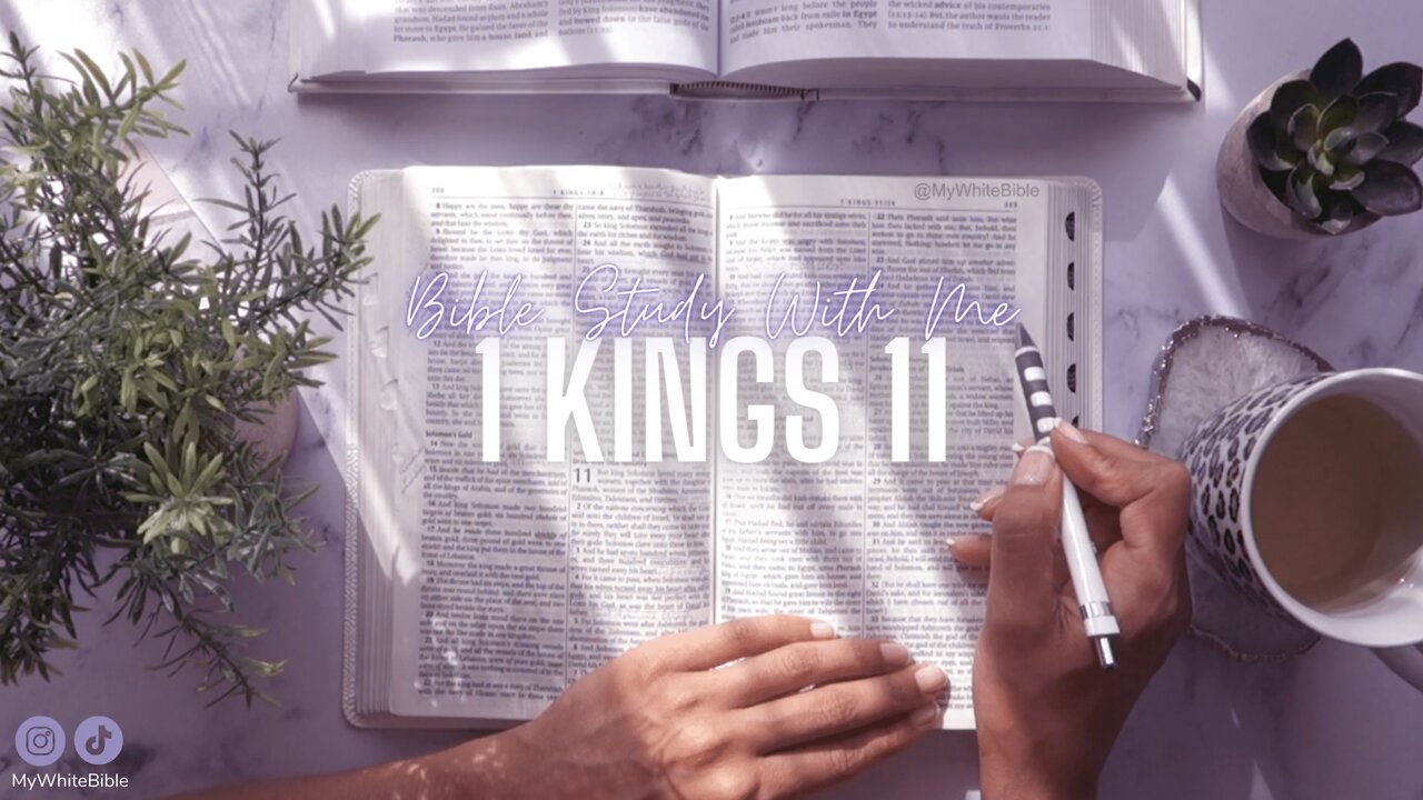 Bible Study Lessons | Bible Study 1 Kings Chapter 11 | Study the Bible With Me