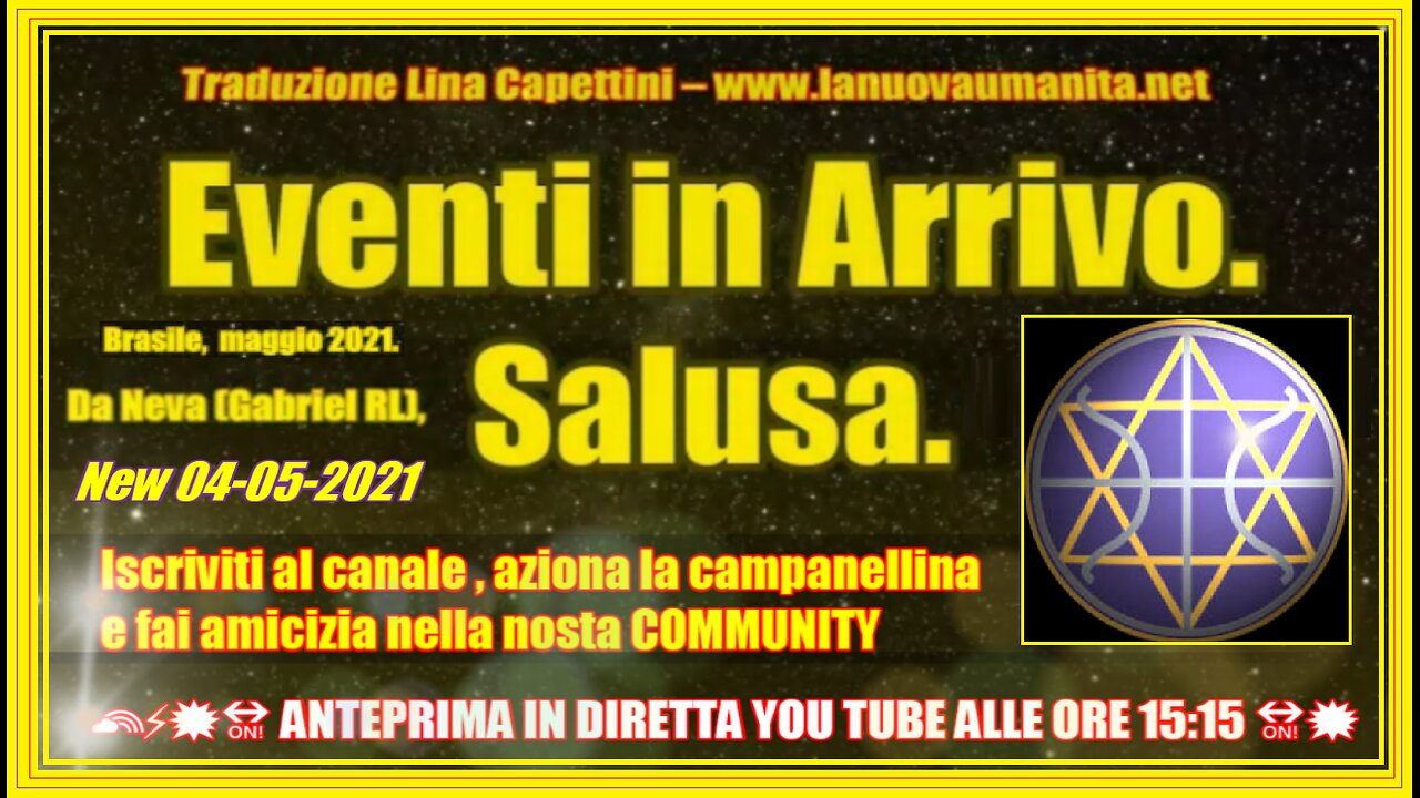 Salusa. Eventi in Arrivo