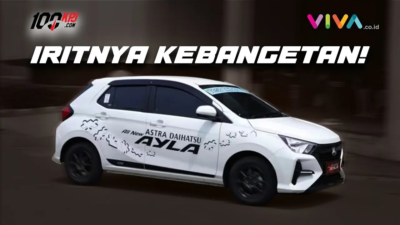 Jajal ALL NEW AYLA, Mobil Stylish dan Irit 100 Jutaan!