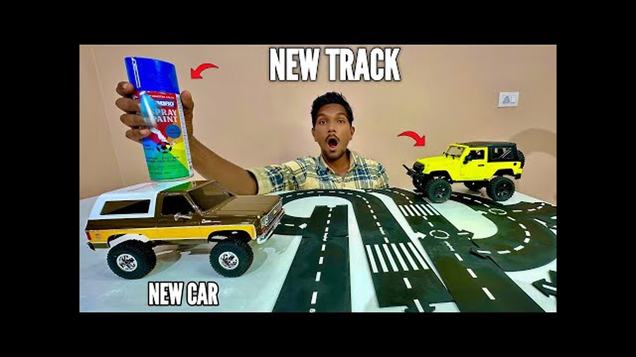 World’s Micro Offroad RC Car Unboxing & Track Test - Chatpat toy TV