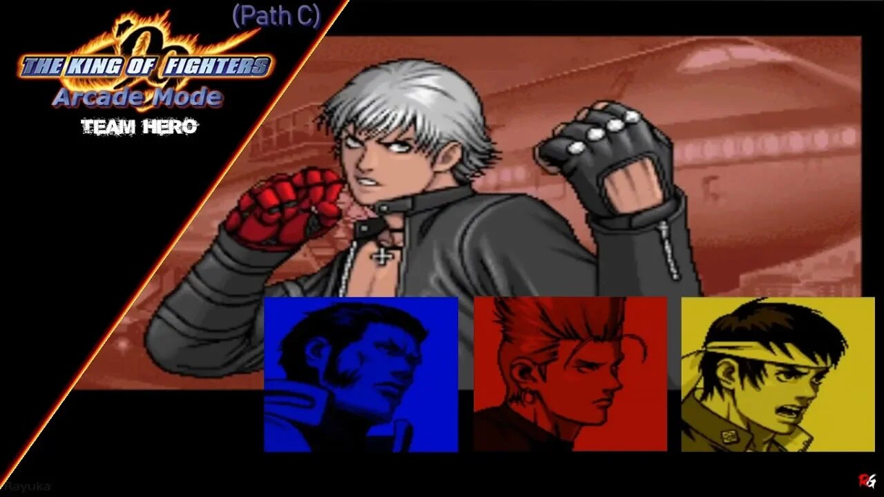 The King of Fighters 99: Arcade Mode - Team Hero (Path C)
