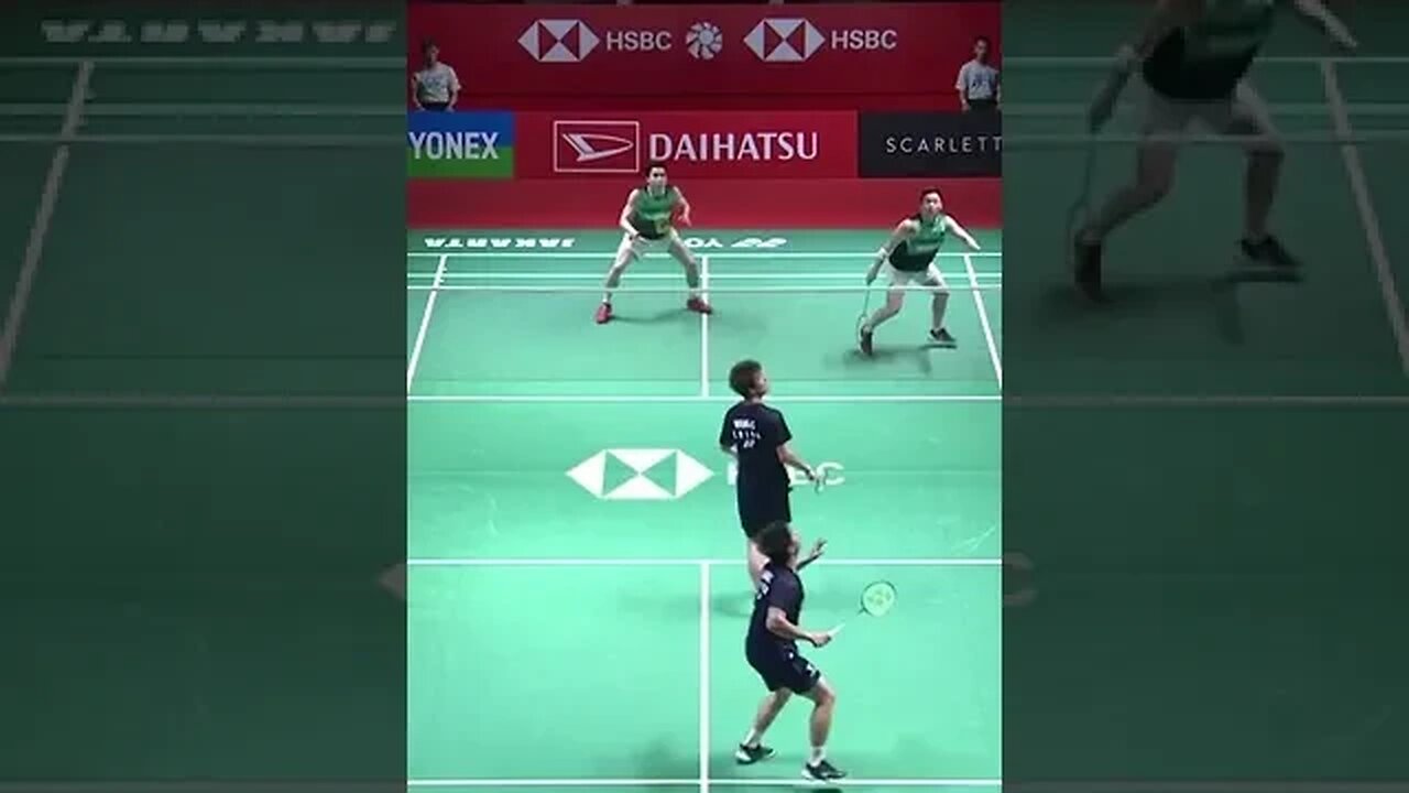 Chia/Soh (MAS) vs Liang/Wang (CHN) - Indonesia Masters 2023 #shorts