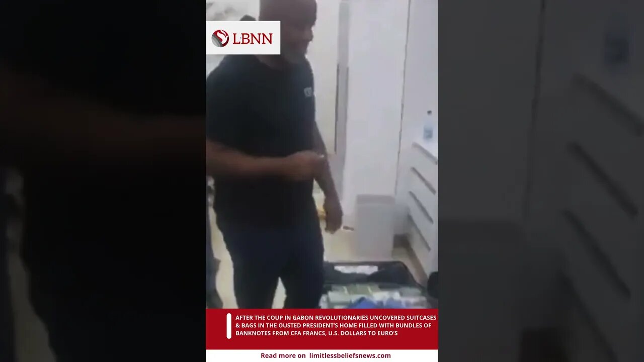 Gabon Coup Aftermath: Unveiling Millions in Presidents House - Shocker of Hidden Money! #gabon #coup