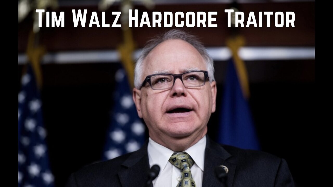 Tim Walz Hardcore Traitor by Stew Peters & Frankie Stockes