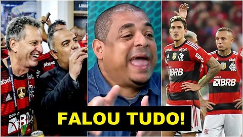 DEU AULA! "É SÉRIO! SABE o que NÃO ENTRA NA MINHA CABEÇA?" Vampeta É SINCERO sobre CRISE no Flamengo