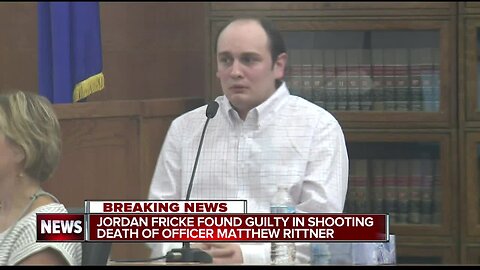 Jordan Fricke guilty on all counts in shooting death of MPD officer