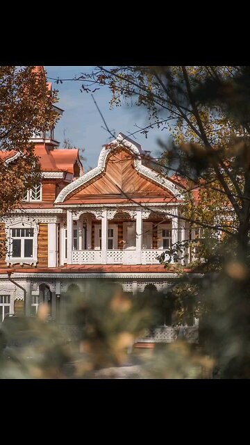 The merchant Proskuryakov's dacha in the town of Skhodnya on Moscow Region