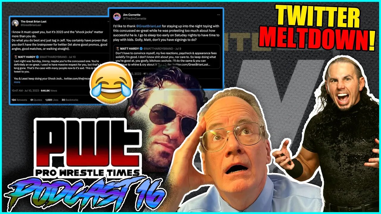Jim Cornette vs Matt Hardy HEATED ARGUMENT! 😡