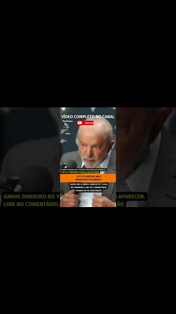 O MAIOR PARTIDO DO BRASIL #shorts #pt #partidopolitico #partidodostrabalhadores #lula #política