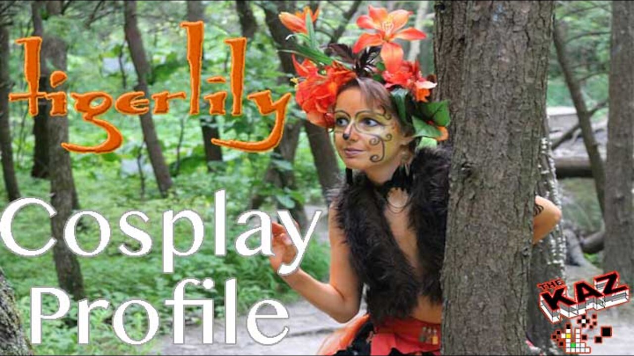 Cosplay profile: Tiger Lily Dayter as a woodland sprite