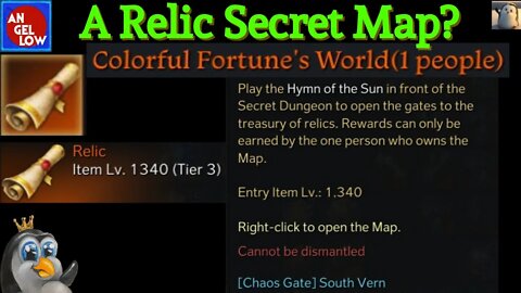 A Relic Secret Map? Your Gold Worries are GONE with this Amazing 1 person Map!