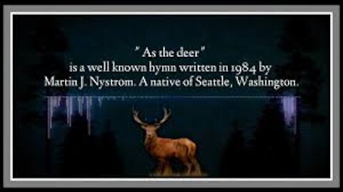 As The Deer - Walter Fisher