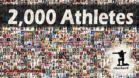 💉☠️💉 2000 Athletes Mysteriously Afflicted With Myocarditis, Blood Clots, Cancers & Death