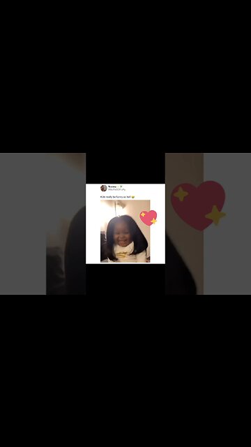 Who put this wig on my baby cousin