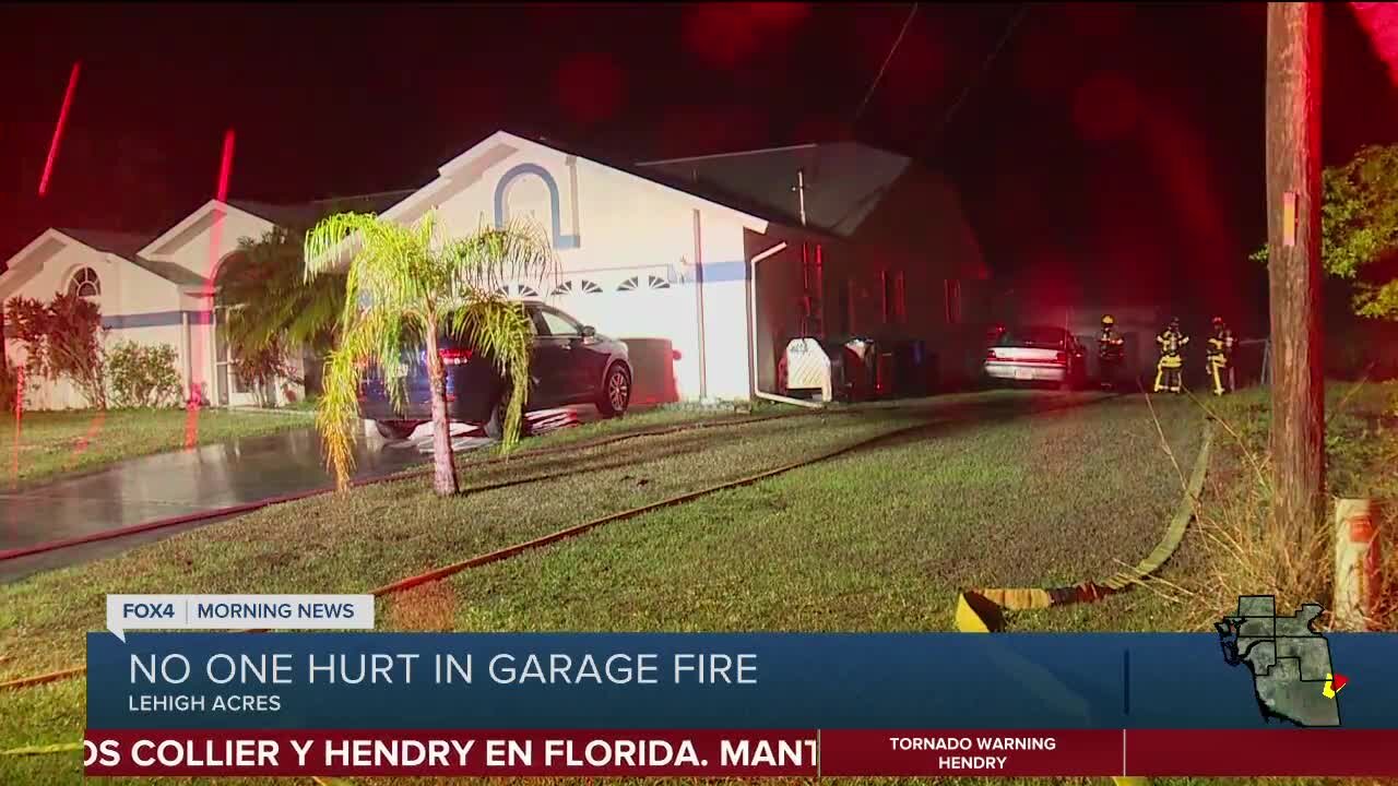Lehigh Acres Fire Control District responds to fire