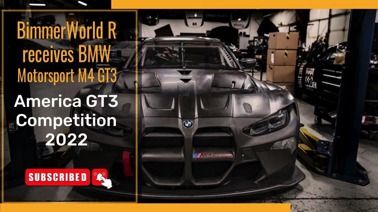 BimmerWorld R receives BMW Motorsport M4 GT3