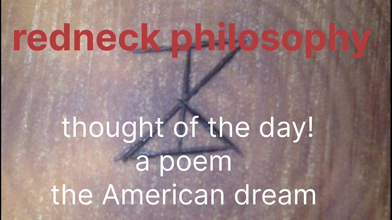 poem🌹 The American Dream (TAD)