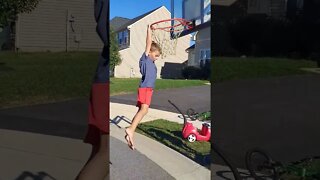 Dunking with Daddy 🏀