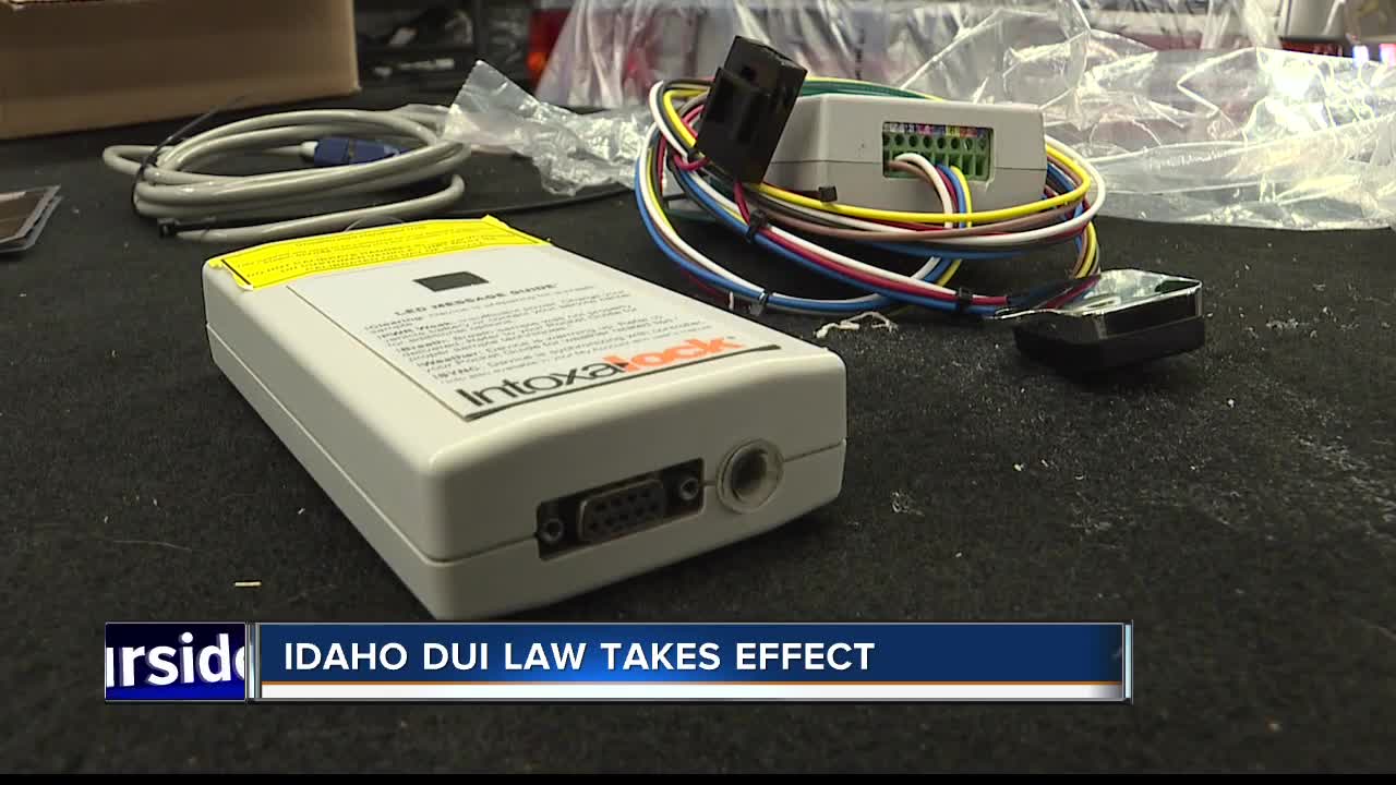 Idaho law requires drunken drivers to use interlock devices