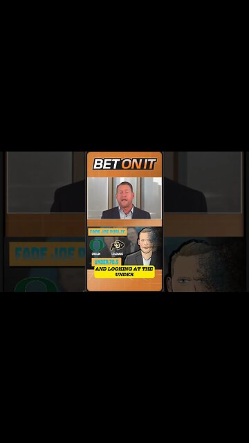 FADE JOE PUBLIC? Colorado Buffaloes vs. Oregon Ducks Prediction & Pick #cfb #shorts