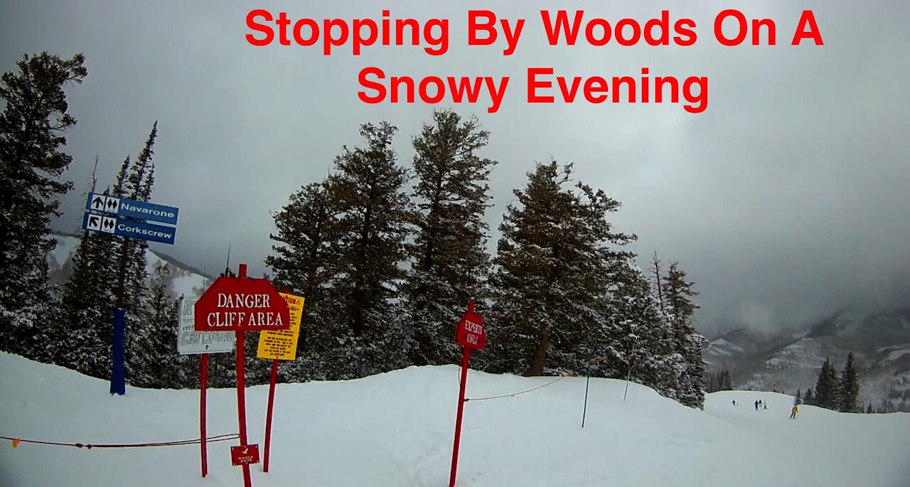 Stopping By Woods On A Snowy Evening