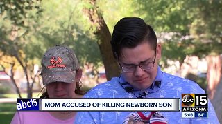 Chandler mother accused of killing newborn son