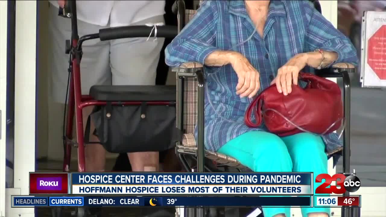 Hospice center faces challenges during pandemic