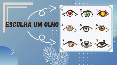 TESTE DE PERSONALIDADE [Descubra qual olho tem mais haver com você]