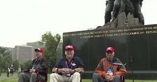 Veterans talk about visiting war memorials