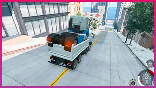 TruckFails | Trucks vs Inclined Street #207 | BeamNG.Drive |TrucksFails