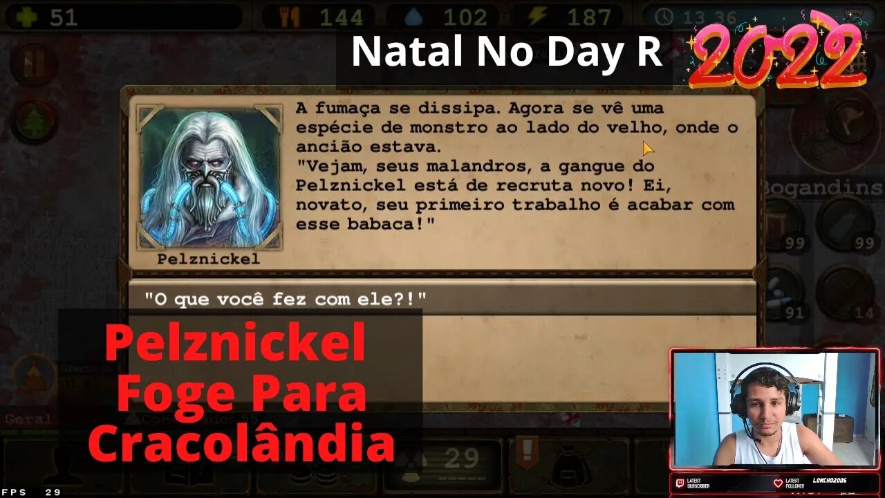 Finalmente Achamos Pelznickel Mas Ele Foge Para São Paulo, Day R Survival Evento De Natal Dicas rpg