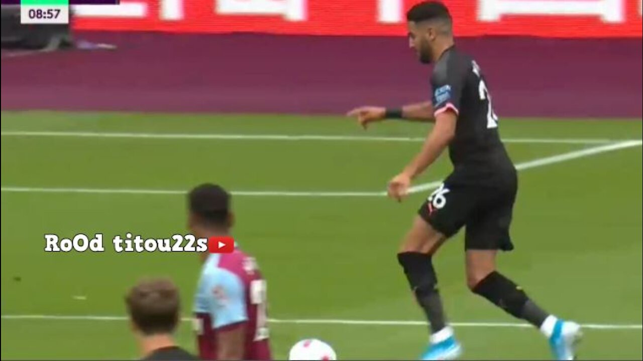 Amazing Assist Riyad Mahrez