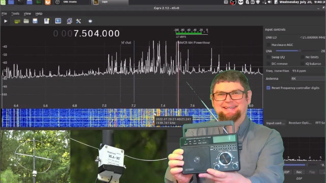 MLA 30+ Antenna | Shortwave Radio SDR | SETTING UP A ANTENNA FOR CAMPING